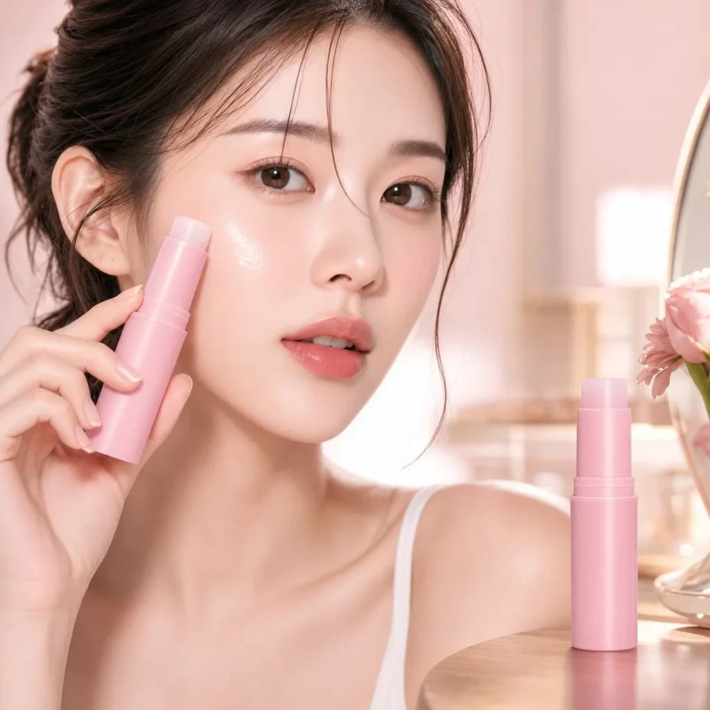 Skinsentials Firming Balm Stick applied to skin